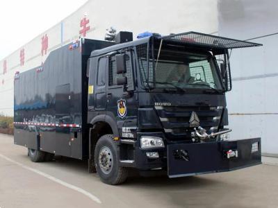 Howo 340HP heavy fire Water Cannon Riot Truck
