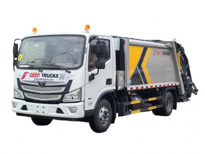 FOTON 10CBM garbage compactor truck with CUMMINS engine