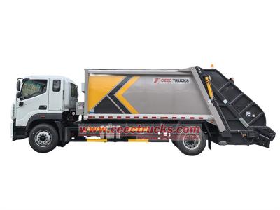 FOTON 16CBM rear end loader garbage truck