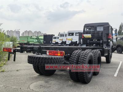 BEIBEN 2638 6x6 off road chassis truck