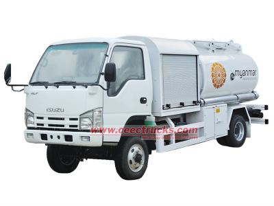 ISUZU helicopter jet fuel tanker truck 5000L