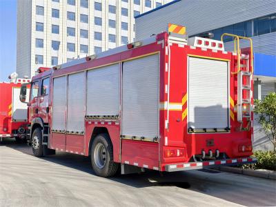 HOWO CH5 foam water fire truck