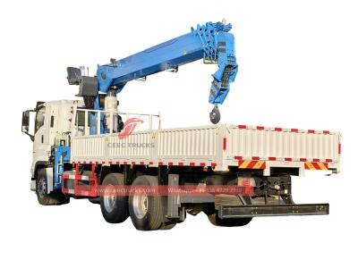 Isuzu GIGA 6x4 truck 14T crane with direct sale