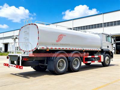 HOWO heavy 6x4 water tanker truck