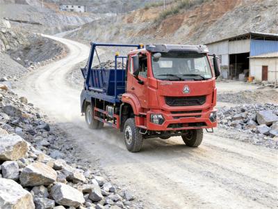 Howo off road 8CBM skip loader truck for sale