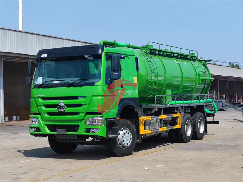 Points de fonctionnement et précautions du conducteur de camion-citerne d’égout Howo