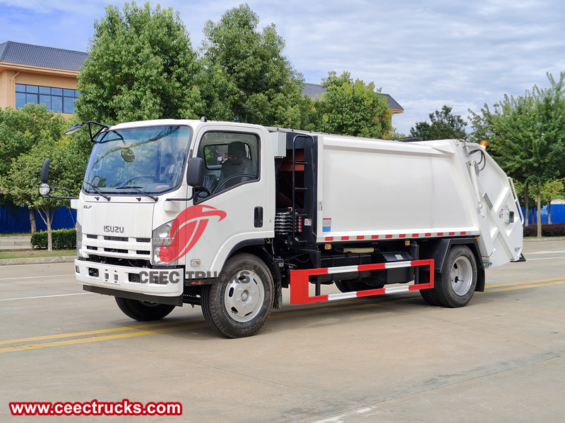 Dépannage et méthodes courantes pour le camion poubelle compacteur Isuzu