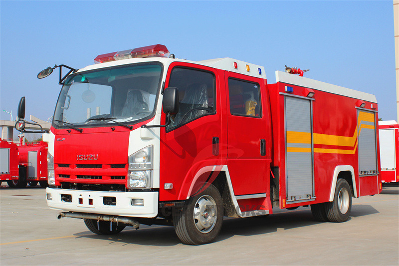 Utilisation et entretien des camions de pompiers ISUZU