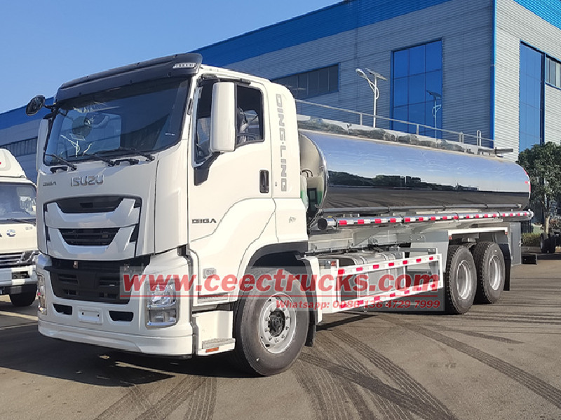 Personnalisez votre propre camion d'eau potable Isuzu GIGA