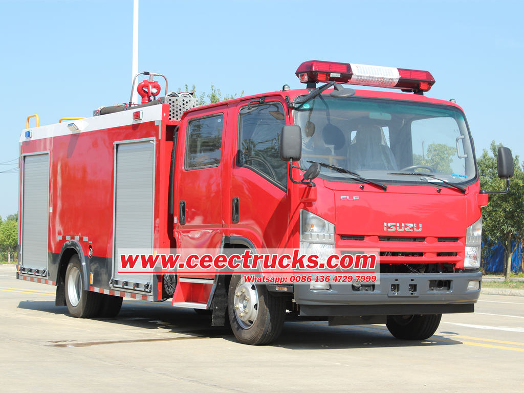 Les pompes à incendie les plus couramment utilisées sur les camions de pompiers Isuzu