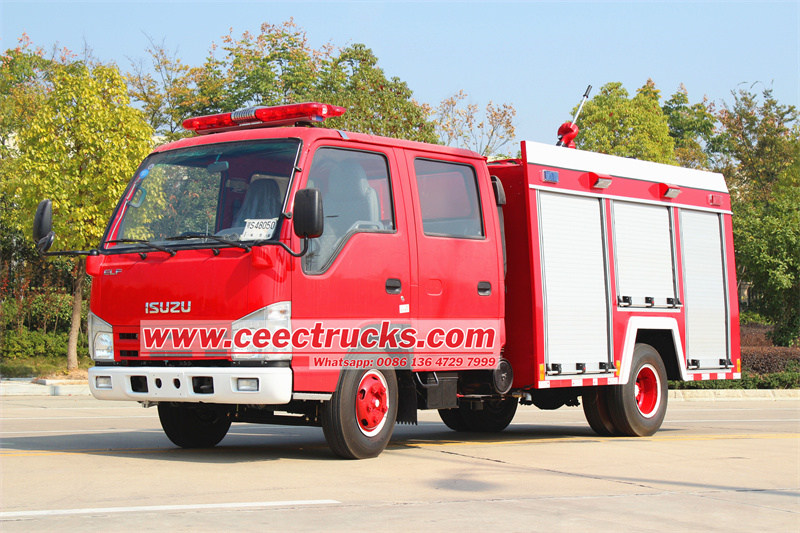 Corrosion courante et mesures préventives pour les camions de pompiers Isuzu