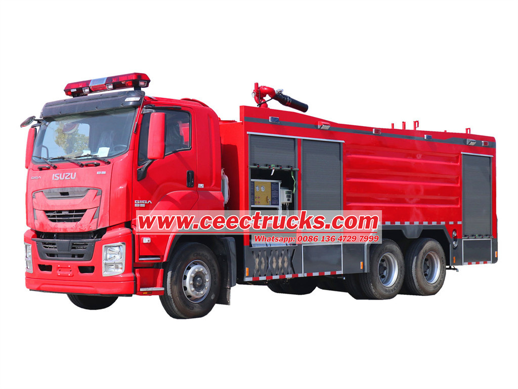 Comment choisir un camion de pompiers Isuzu?