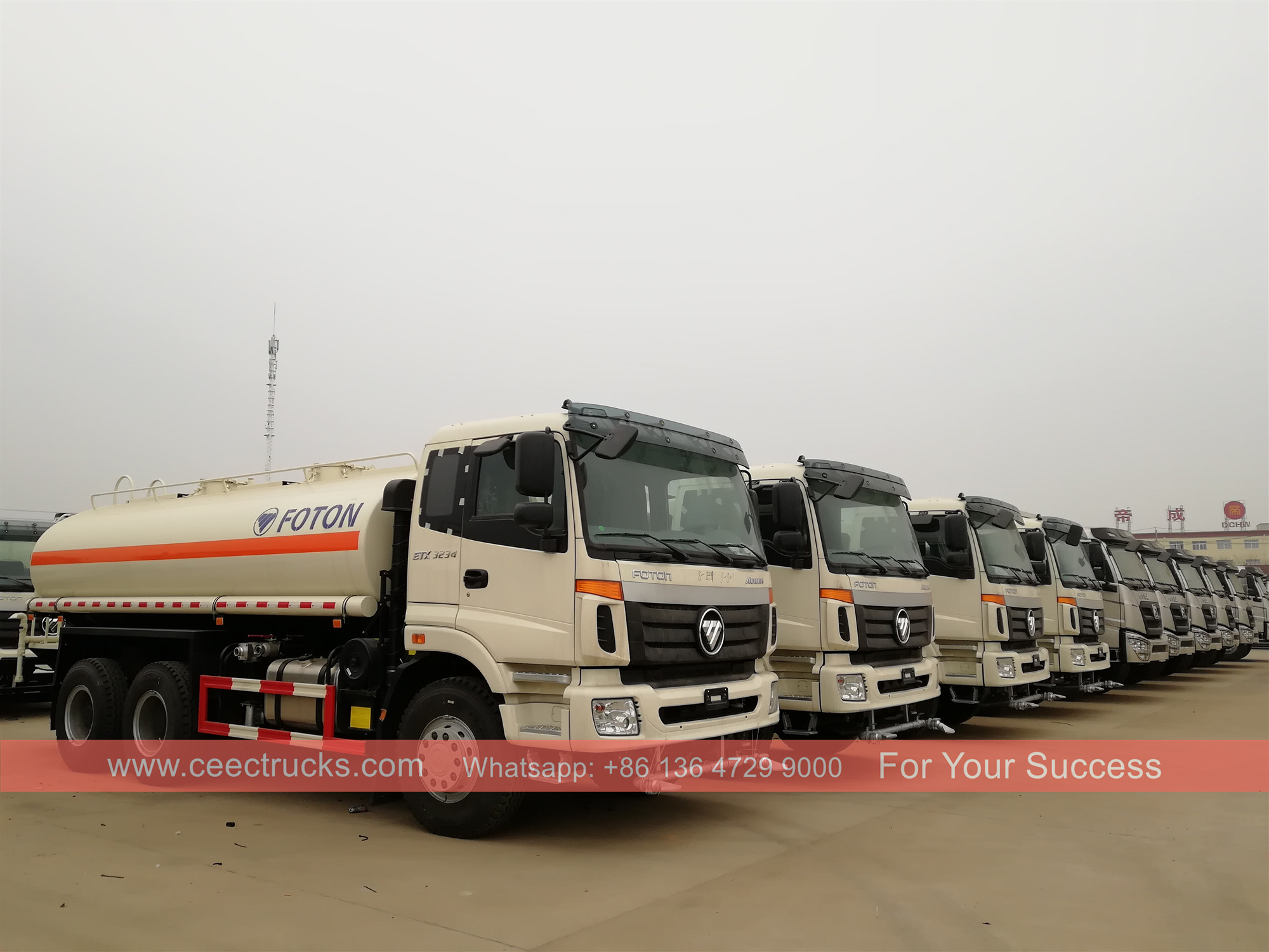 35 camions-citernes ont été livrés en Afrique