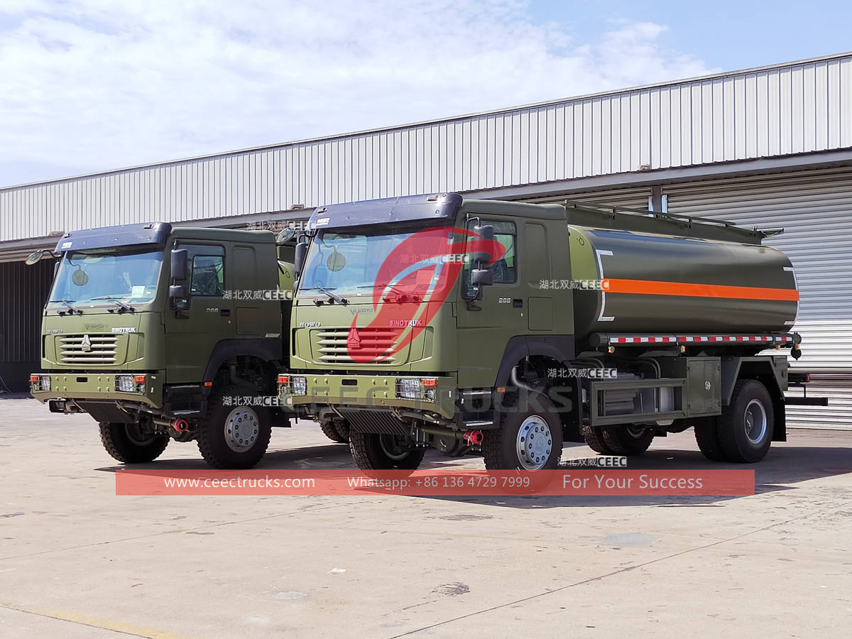 
     Sierra Leone - 3 unités de camion de ravitaillement HOWO 4 × 4 exportées
    