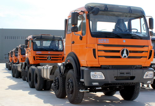 beiben 12 cbm mixer camion exportation vers l'afrique de l'ouest