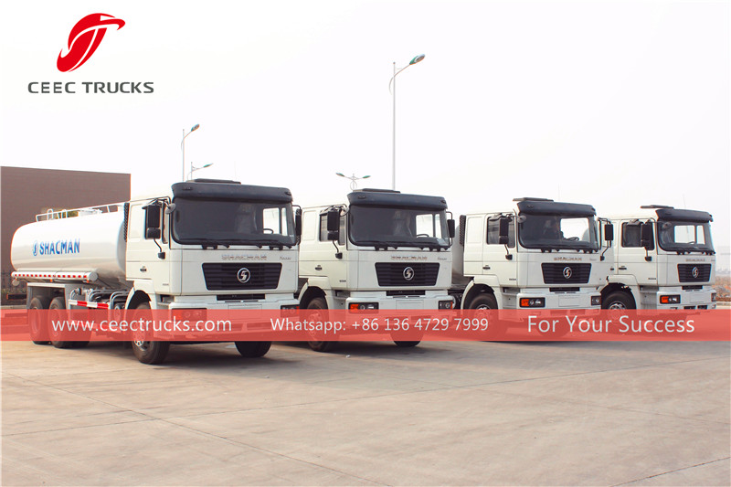 Angola - 50 unités shacman eau camion-citerne pour l'exportation.