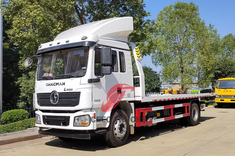 Camion dépanneuse à plateforme coulissante SHACMAN L3000 avec treuil