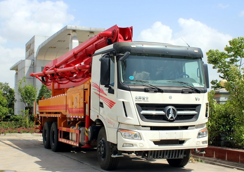 beiben v3 pompe à béton camion exportation à doha