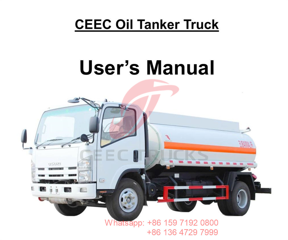 dubai - isuzu elf 5000liters fuel tanker truck manual