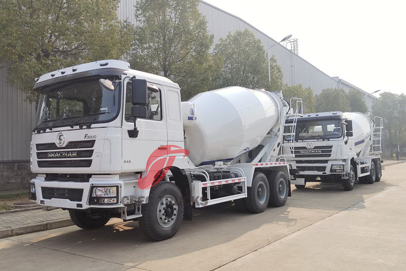 Camion malaxeur à béton Shacman F3000 6x4 340HP