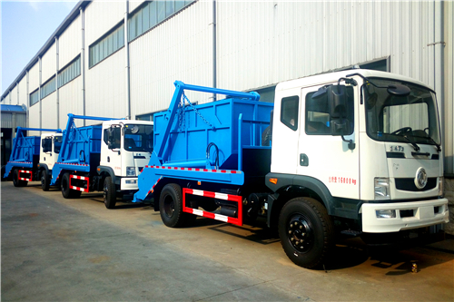 40 unités dongfeng 10cbm camion à bras articulé pour le projet d'assainissement du Myanmar
