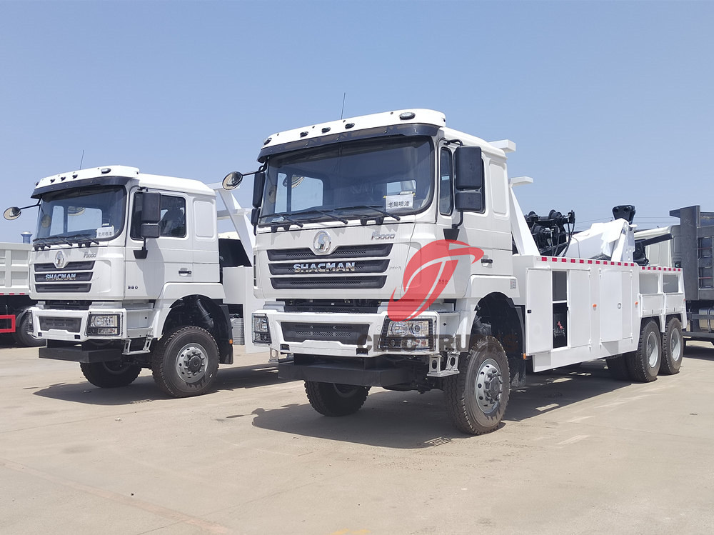 Le camion de dépannage lourd Shacman F3000 est exporté vers l'Éthiopie