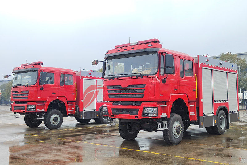 Moteur de pompier tout-terrain SHACMAN F3000 4x4